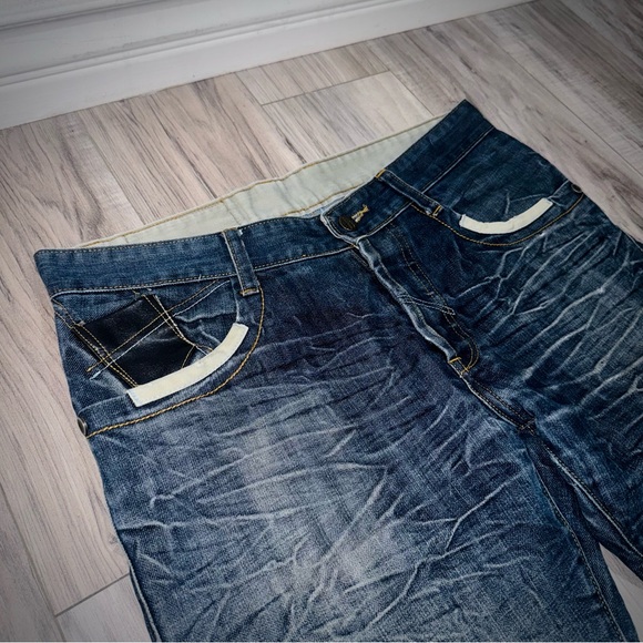 Blue NBG Jeans with Classic Indigo Wash 🐼 - Picture 3 of 14